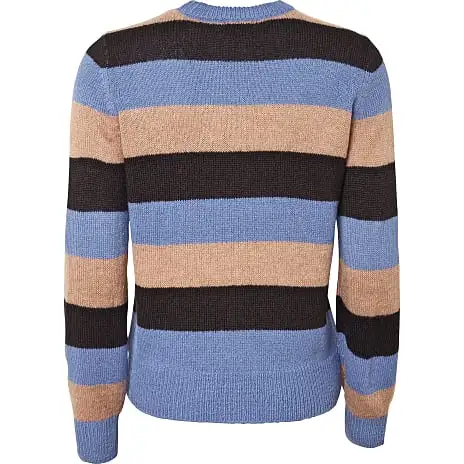 VRS Woman Fashion VRS Dame Striktrøje Str. L - Stribet - Billede 2