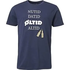 VRS Man VRS Herre T-shirt Str. 7XL - Mørkeblå