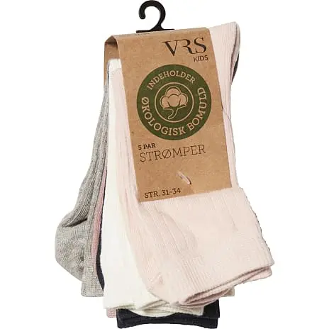 VRS Kids VRS Børne 5-pak Strømper Str. 35/37 - Multifarvet - Billede 2