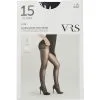 VRS WOMAN VRS Strømpebukser Semi-shine Str. L/XL -sort
