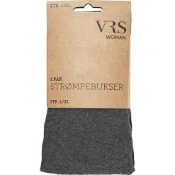 VRS WOMAN VRS Dame Strømpebukser Str. L/XL - Mørkegrå