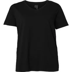 VRS Woman Jackie VRS Dame T-shirt Med V-hals Str. 52 - Sort