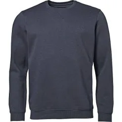 VRS Man Basic VRS Herre Sweatshirt Str. L - Mørkeblå