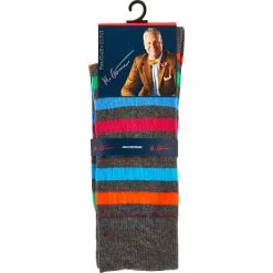 Mads Christensen Herre Strømper Str. 40/46 - Printet