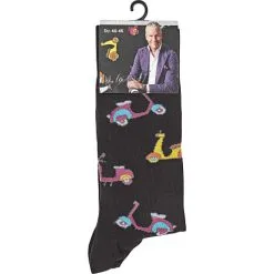 Mads Christensen Herre Strømpe Str. 40/46 - Printet