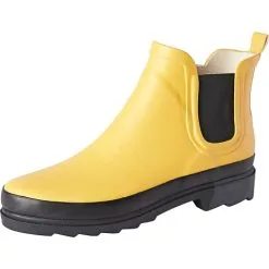 VRS Shoes Basic VRS Chelsea Dame Gummistøvle Str. 41 - Gul