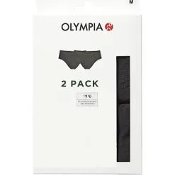 Olympia Herre 2-pak Trusse Str. 2XL - Sort