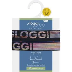 Sloggi Herre 2-pak Tights Str. L - Sort/blå