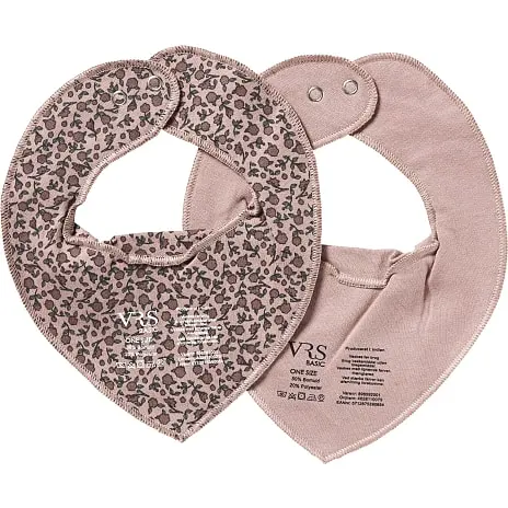 VRS Mini Basic VRS Baby 2-pak Hagesmække - Rosa/printet - Billede 2