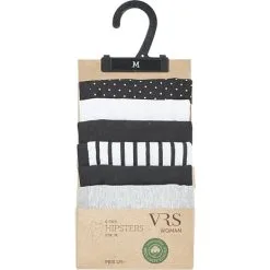 VRS WOMAN Dame 6-pak Hipster Str. 2XL - Multifarvet