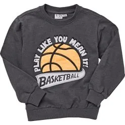 VRS Kids VRS Børne Sweatshirt Str.110/116 - Grå