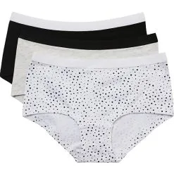 VRS Junior Basic VRS Teen 3-pak Hipsters Str. 170 - Multifarvet