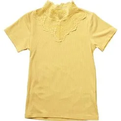 VRS Kids Basic VRS Børne Blonde T-shirt Str. 110/116 - Gul