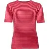 VRS Woman Fashion VRS Dame T-shirt Rib Str. 2XL - Stribet