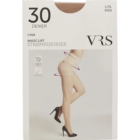 VRS WOMAN VRS Strømpebukser Magic Lift Str. L/XL - Sissi