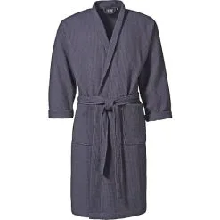 VRS Man VRS Herre Morgenkåbe Str. 3XL/4XL - Mørkeblå