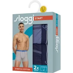Sloggi Herre 2-pak Tights Str. XL - Blå
