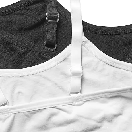 VRS Junior VRS Teen 2-pak Microfiber Top Str. 170 - Sort/hvid - Billede 3