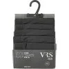 VRS Man VRS Herre 5-pak Tights Microfiber Str. L - Sort