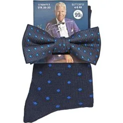 Mads Christensen Børne Sampak Butterfly Og Strømper Str. 26/30 - Prikket