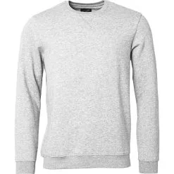 VRS Man Basic VRS Herre Sweattrøje Str. L - Lysegrå