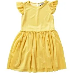 VRS Kids VRS Børne Kjole Str. 134/140 - Gul