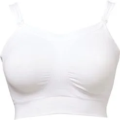 Andre Mærker Amme BH Str. M/L - Hvid