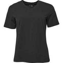 VRS Woman Basic VRS Dame T-shirt V-hals Str. XL - Sort