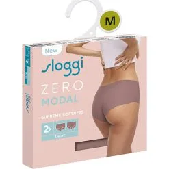 Sloggi Dame 2-pak Shorts Modal Str. XL - Rosa