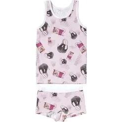 808 Børne Undertøjssæt Str. 4 år - Printet