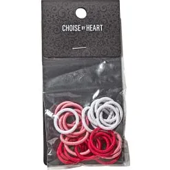 Choise By Heart Børne Elastikker 24 Stk. - Pink