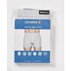 Olympia Herre Tights Str. 2XL - Grå