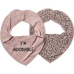 VRS Mini Basic VRS Baby 2-pak Hagesmække - Rosa/printet