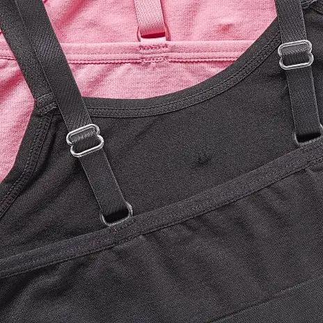 VRS Junior VRS Teen 2-pak Microfiber Top Str. 170 - Pink/sort - Billede 3