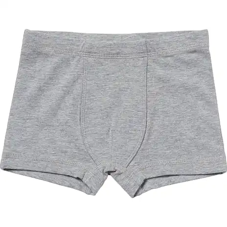 VRS Kids Basic VRS Børne Boxershorts Str. 134/140 - Grå Melange