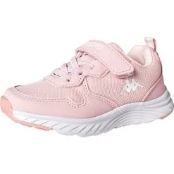 Kappa Børne Sneakers Med Velcro Str. 30 - Lyserød