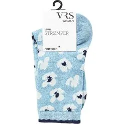 VRS WOMAN VRS Dame Glimmerstrømper Str. Onesize - Printet