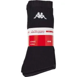 Kappa 5-pak Strømper Str. 43/46 - Sort