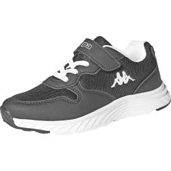 Kappa Børne Sneakers Med Velcro Str. 30 - Sort