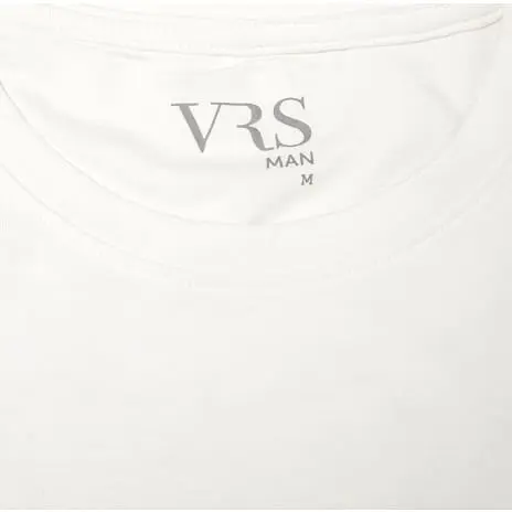 VRS Man Basic VRS Herre 2-pak T-shirt Str. 2XL - Råhvid - Billede 4