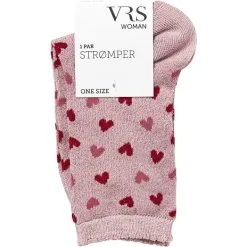 VRS WOMAN VRS Dame Glimmerstrømper Str. Onesize - Printet
