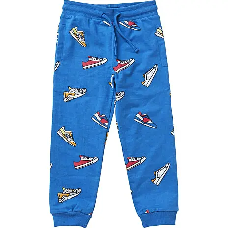 VRS Kids Basic VRS Børne Sweatbukser Str. 134 - Printet