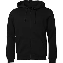 VRS Man Basic VRS Herre Sweattrøje Med Lynlås Str. XL - Sort