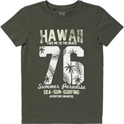 VRS Junior VRS Teen T-shirt Str. 170 - Mørkegrøn