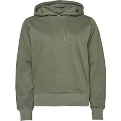 VRS Woman Basic VRS Dame Sweat Hættetrøje Str. 2XL - Oliven