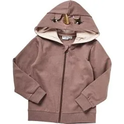 VRS Kids VRS Børne Sweatcardigan Str. 134/140 - Lyserød