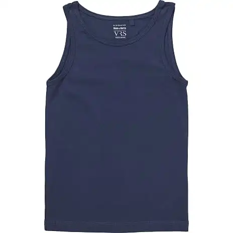 VRS Kids Basic VRS Børne Undertrøje Str. 134/140 - Mørkeblå