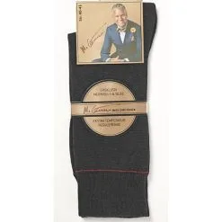 Mads Christensen Herre Strømper Str. 40/46 - Sort