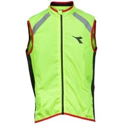 Diadora Unisex Cykel Vindvest Str. M - Neongul