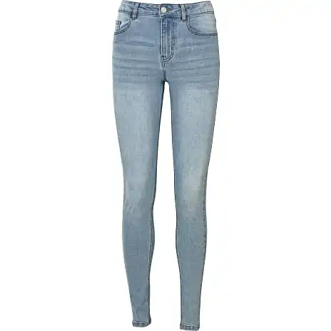 VRS Woman Basic VRS Freja Dame Jeans Str. 46 - Lyseblå